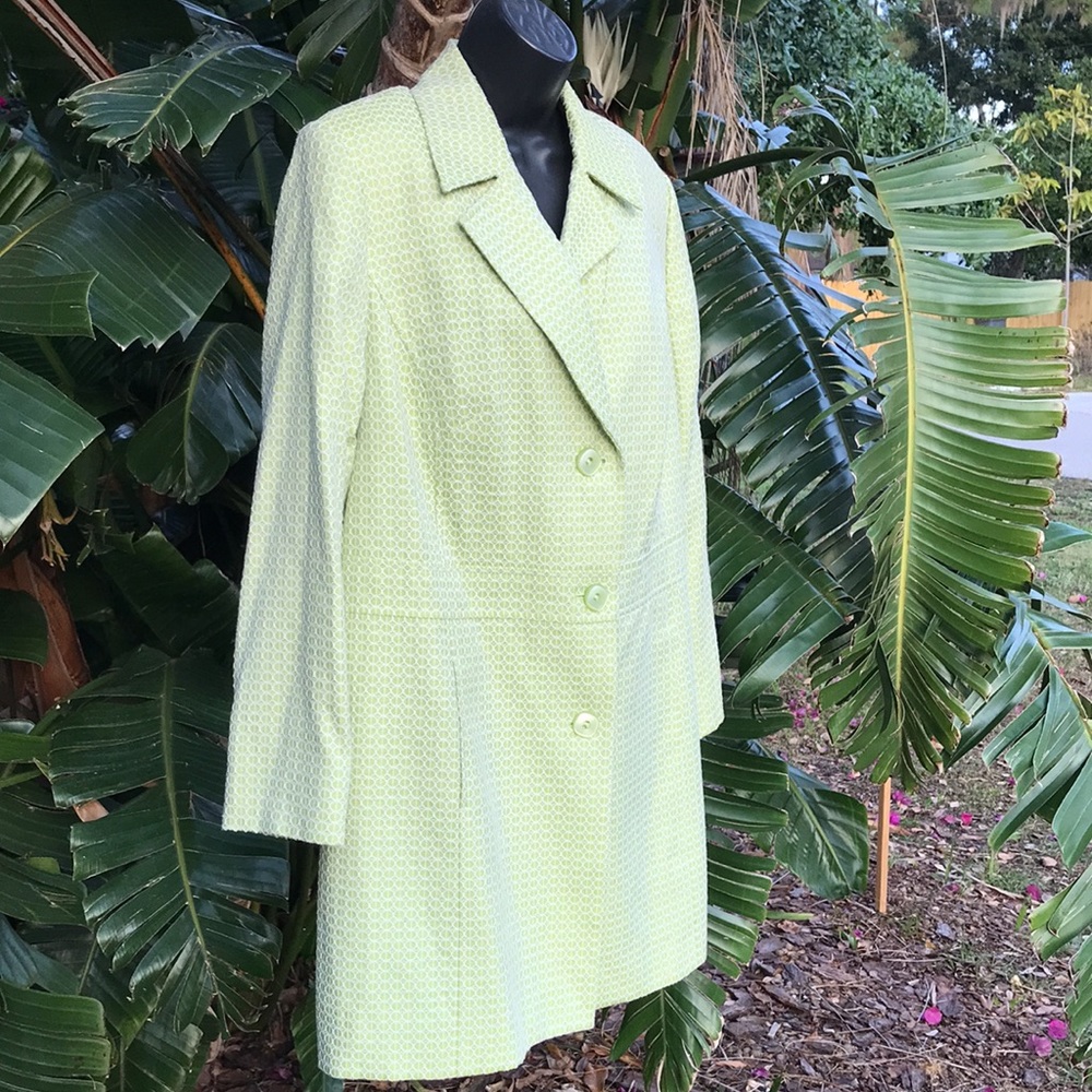 Worthington jacquard or brocade jacket/coat - Picture 3 of 8